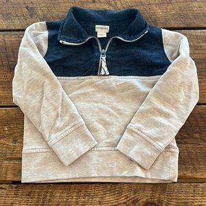 Toddler J Crew Quarter Zip Pullover